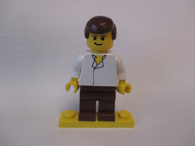 LEGO Minifigure -- Han Solo, Brown Legs without Holster Pattern (Skiff)-Star Wars / Star Wars Episode 4/5/6 -- SW015 -- Creative Brick Builders